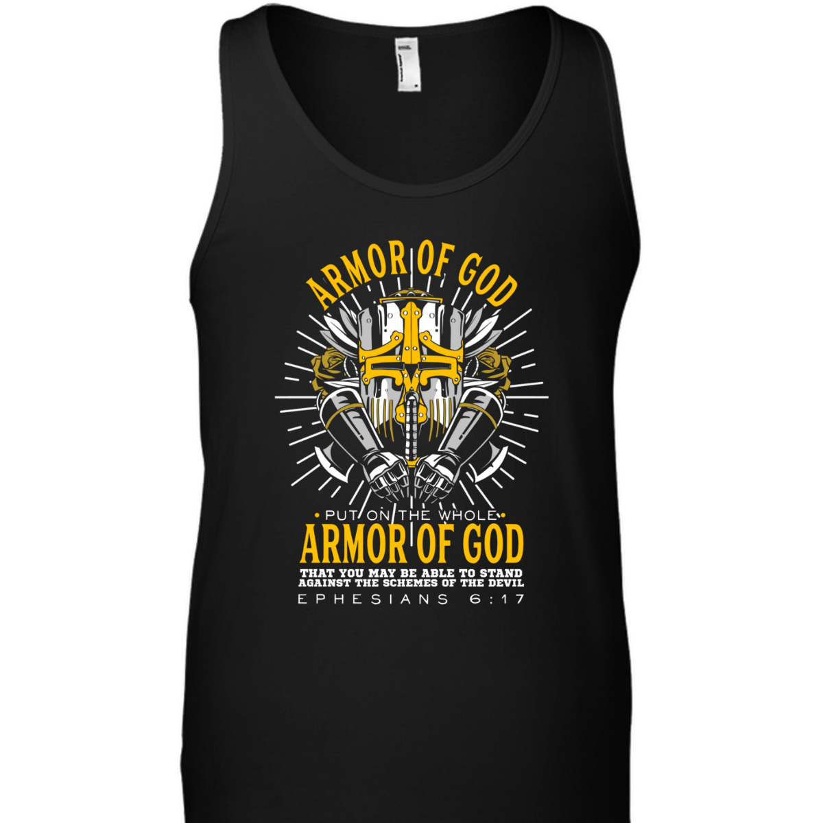 Armor Of God Bible Verse T-Shirt For Religious Christian Faith Believers Armor Of God Bible Verse T-Shirt For Religious Christian Faith Believers