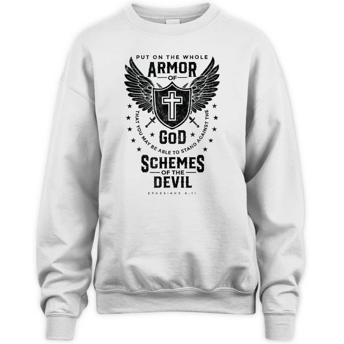 Put On The Whole Armor Of God T-Shirt Bible Verse Religious Gift For Believers Put On The Whole Armor Of God T-Shirt Bible Verse Religious Gift For Believers