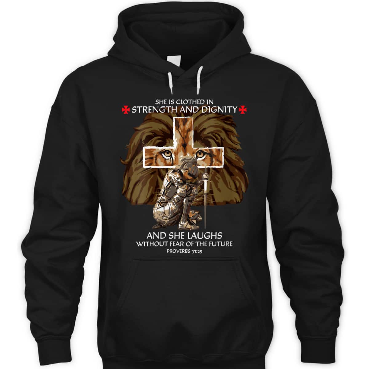 Proverbs 31 Armor Of God T-Shirt She Is Clothed In Strength And Dignity Proverbs 31 Armor Of God T-Shirt She Is Clothed In Strength And Dignity
