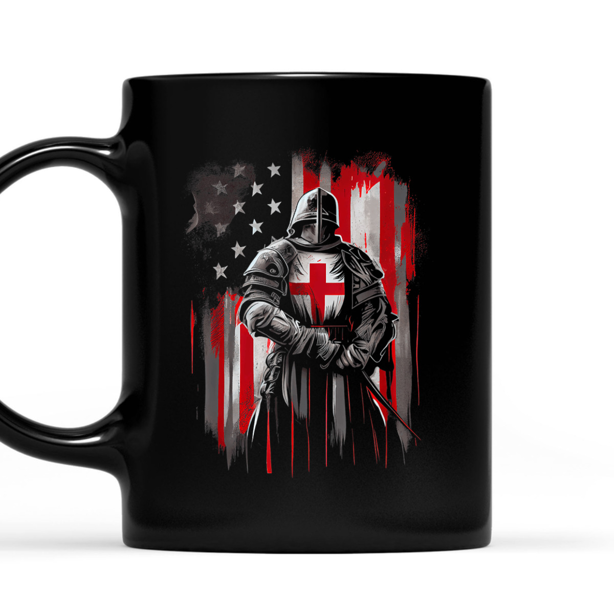 Armor Of God T-Shirt US Flag Knight Templar Independence Day Patriot Christians Gift Armor Of God T-Shirt US Flag Knight Templar Independence Day Patriot Christians Gift