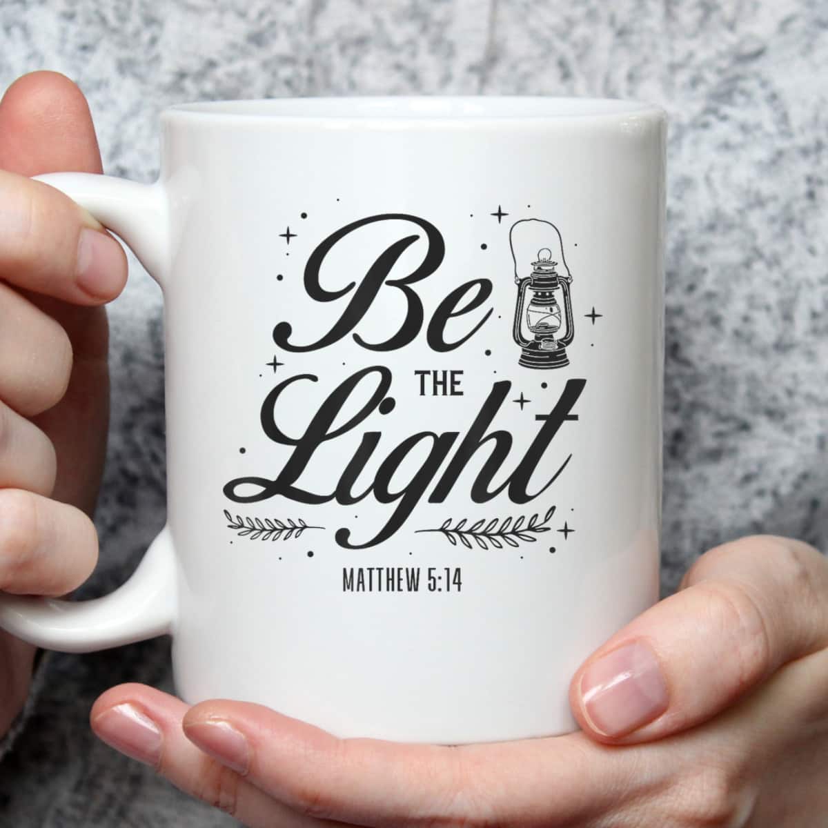 Christian Be The Light T-Shirt Bible Verse Religious Gift Matthew 514