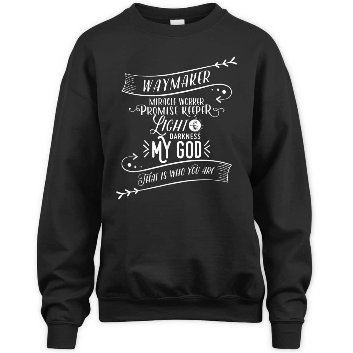 Waymaker T-Shirt Miracle Worker Promise Keeper Light In The Darkness Waymaker T-Shirt Miracle Worker Promise Keeper Light In The Darkness