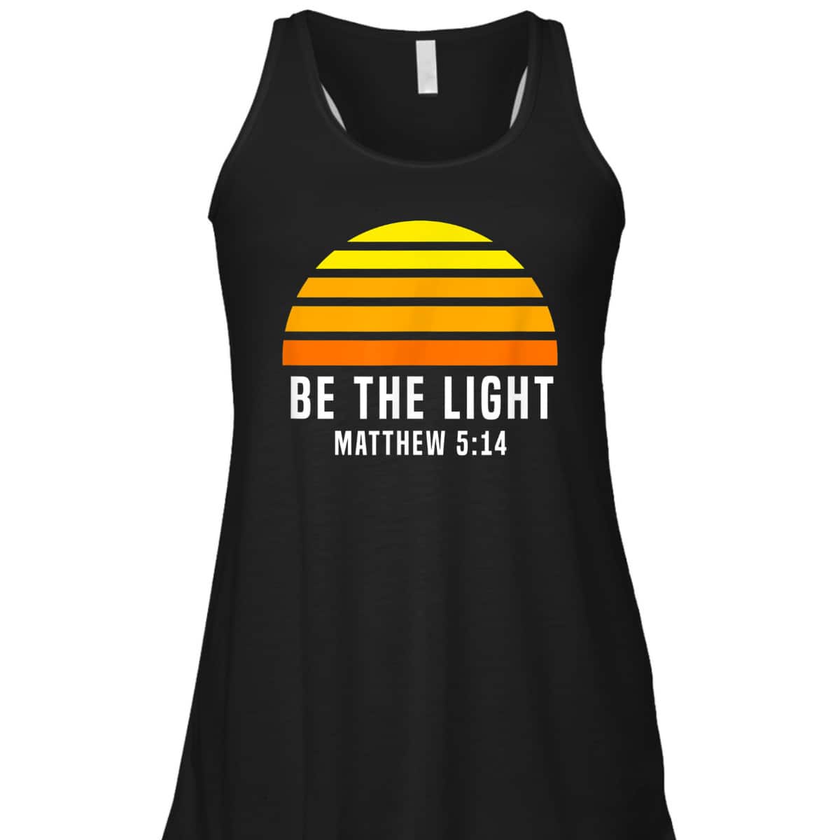 Retro Vintage Christian Be The Light Matthew 514 T-Shirt
