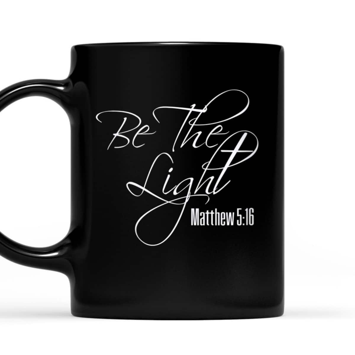 Christian Bible Verse Religious Be The Light T-Shirt Matthew 5:16