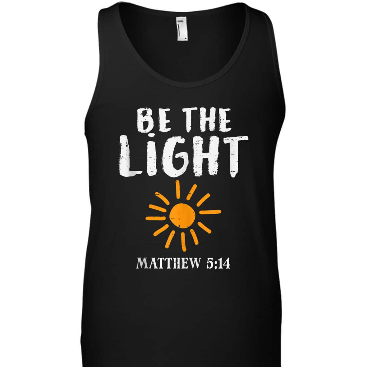 Be The Light Sun Matthew 514 T-Shirt Christian Bible Verse Gift