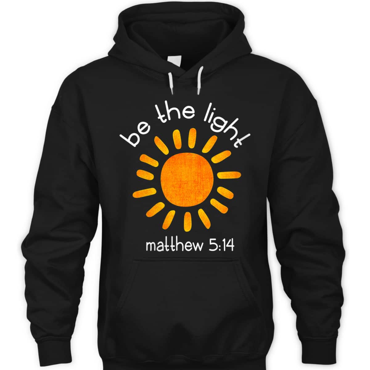 Christian Bible Scripture Quote Be The Light T-Shirt Matthew 5:14