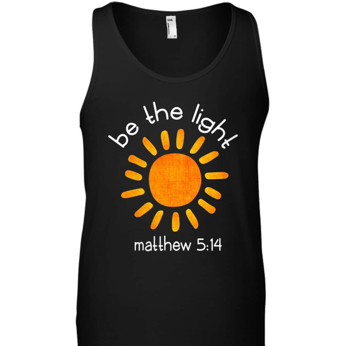 Christian Bible Scripture Quote Be The Light T-Shirt Matthew 5:14