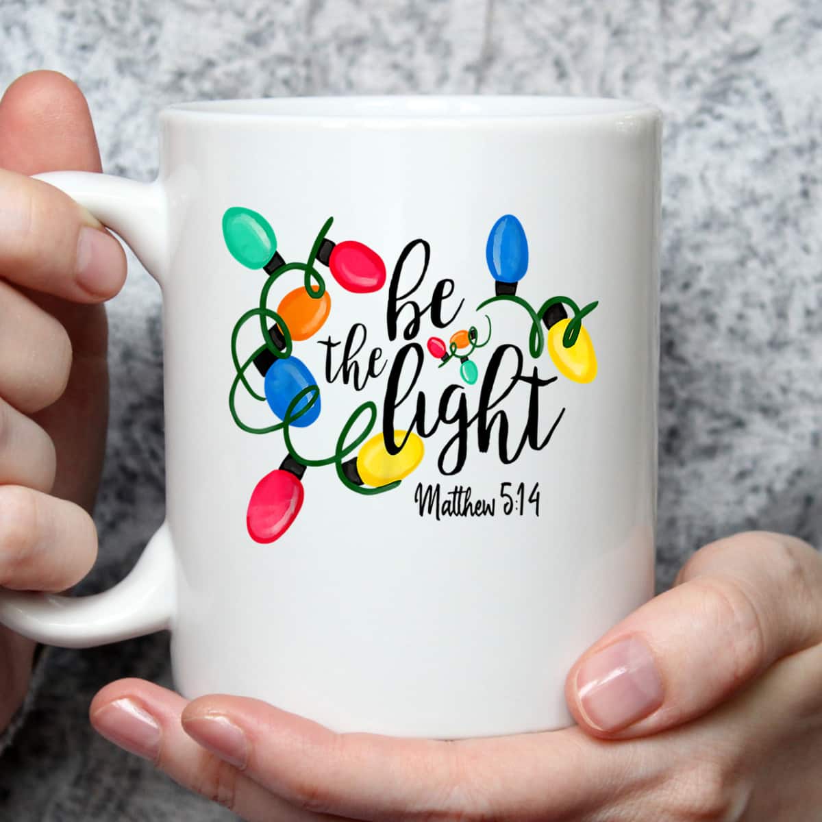 Be The Light Matthew 5:14 T-Shirt Christmas Lights Xmas Nativity Be The Light Matthew 5:14 T-Shirt Christmas Lights Xmas Nativity