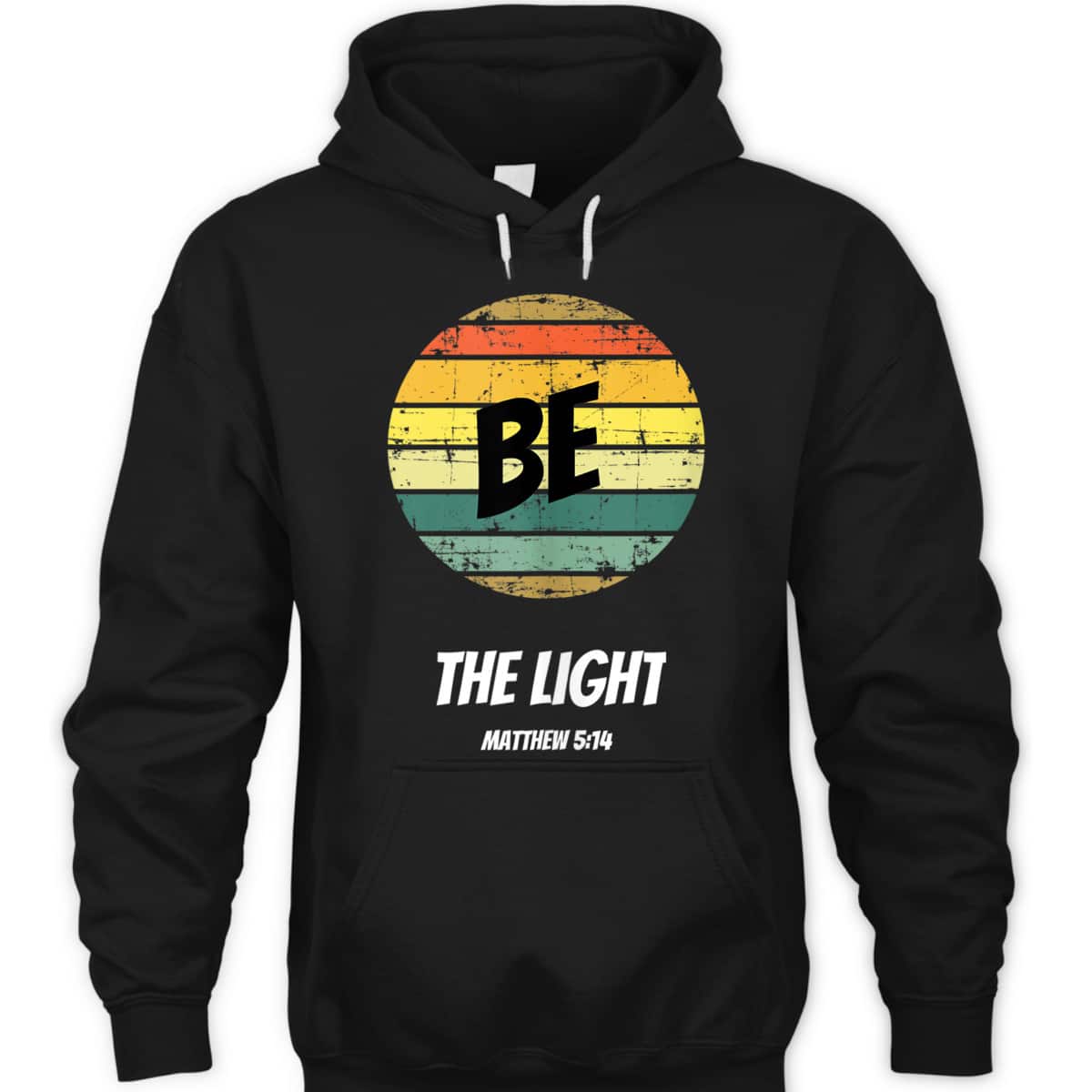 Vintage Retro Be The Light Matthew 514 Religious Christian Faith T-Shirt Vintage Retro Be The Light Matthew 514 Religious Christian Faith T-Shirt