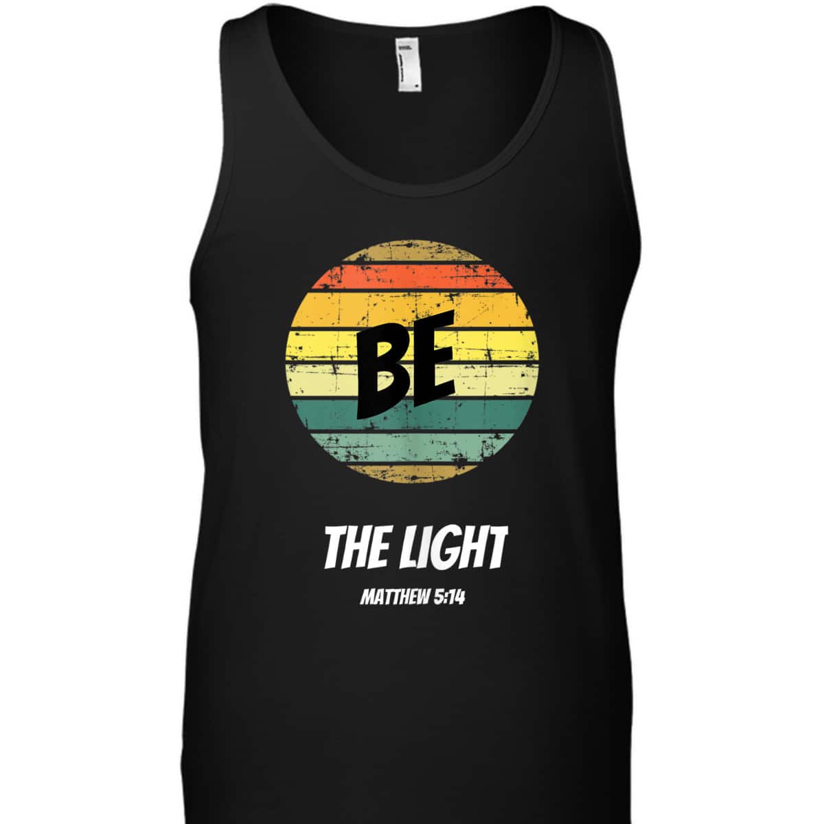 Vintage Retro Be The Light Matthew 514 Religious Christian Faith T-Shirt Vintage Retro Be The Light Matthew 514 Religious Christian Faith T-Shirt