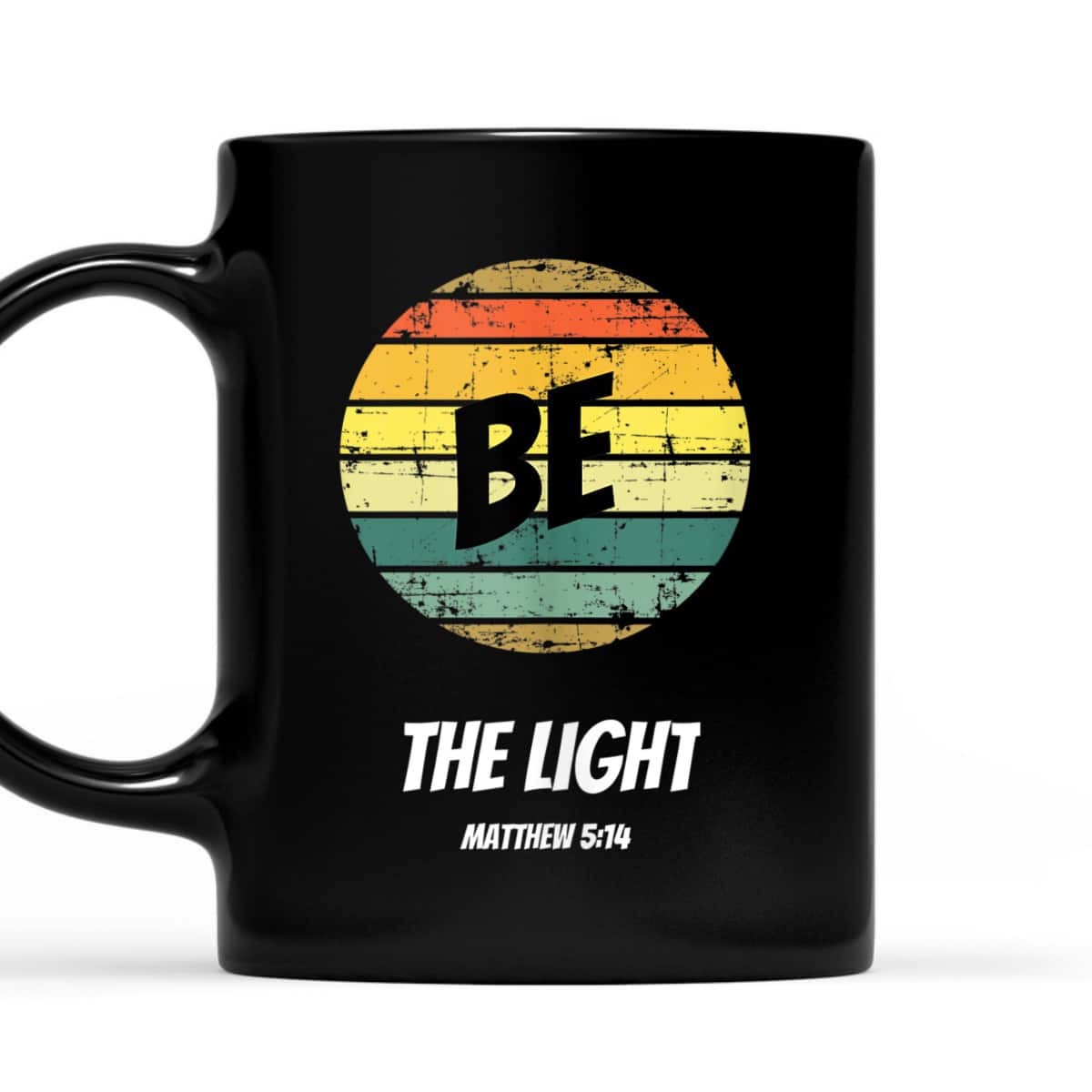 Vintage Retro Be The Light Matthew 514 Religious Christian Faith T-Shirt Vintage Retro Be The Light Matthew 514 Religious Christian Faith T-Shirt