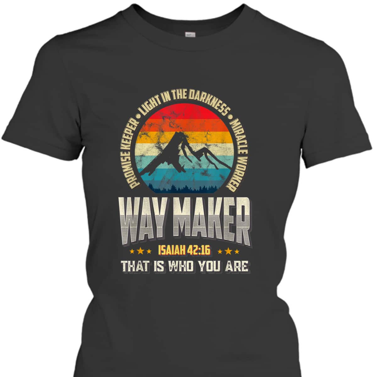 Waymaker Miracle Worker Promise Keeper T-Shirt Christian Vintage Gift Waymaker Miracle Worker Promise Keeper T-Shirt Christian Vintage Gift