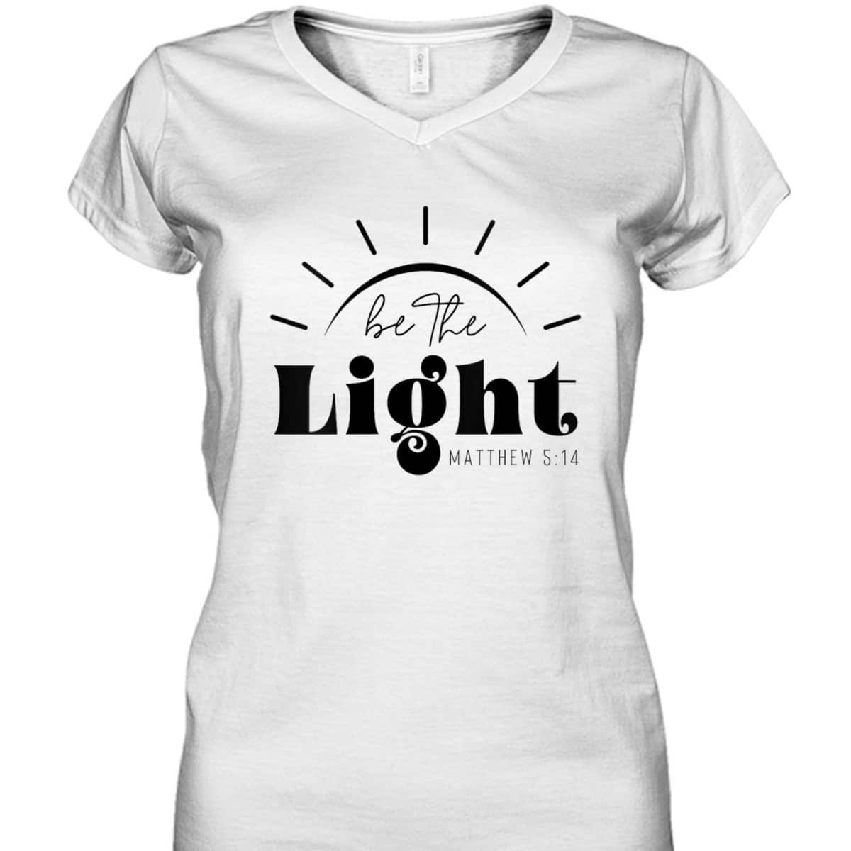 Vintage Be The Light Sunset Minimalist T-Shirt Religious Gift Vintage Be The Light Sunset Minimalist T-Shirt Religious Gift