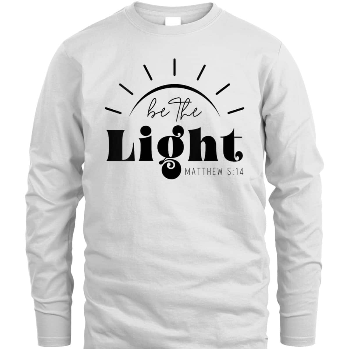 Vintage Be The Light Sunset Minimalist T-Shirt Religious Gift Vintage Be The Light Sunset Minimalist T-Shirt Religious Gift
