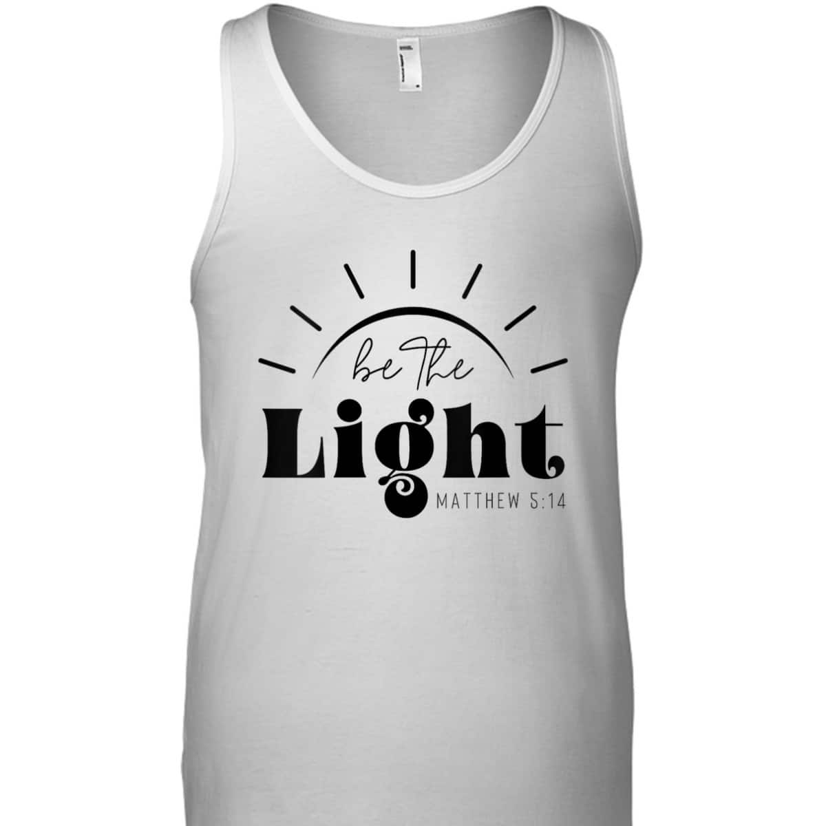 Vintage Be The Light Sunset Minimalist T-Shirt Religious Gift Vintage Be The Light Sunset Minimalist T-Shirt Religious Gift