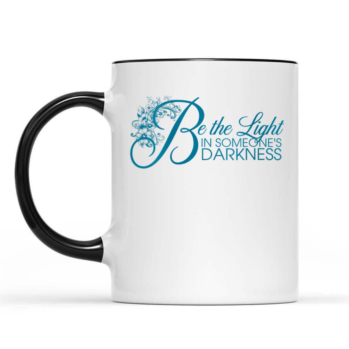 Be The Light T-Shirt In Someone's Darkness Christian Floral Religious Gift Be The Light T-Shirt In Someone's Darkness Christian Floral Religious Gift