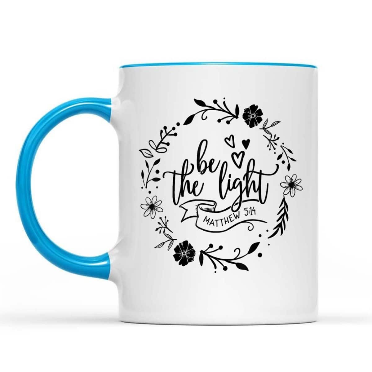 Floral Be The Light Matthew 5:14 T-Shirt Christian Religious Bible Verse Gift Floral Be The Light Matthew 5:14 T-Shirt Christian Religious Bible Verse Gift