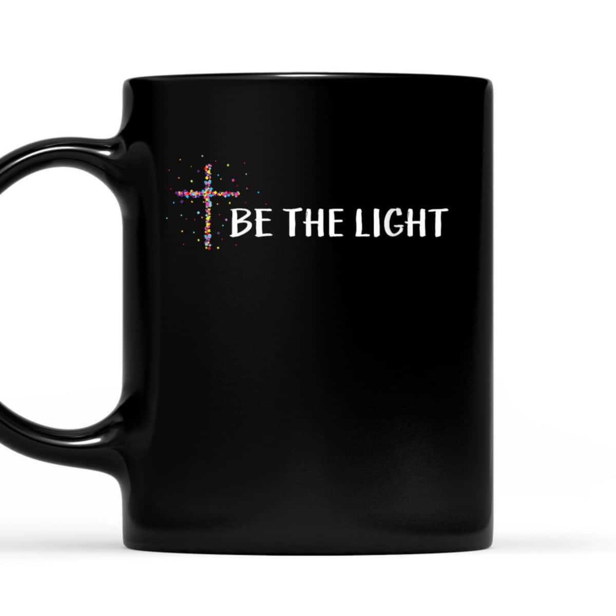 Bible Verse Be The Light T-Shirt With Christian Cross Bible Verse Be The Light T-Shirt With Christian Cross