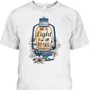 Christian T-Shirt Be A Light For All To See Bible Verse Religious Gift Christian T-Shirt Be A Light For All To See Bible Verse Religious Gift