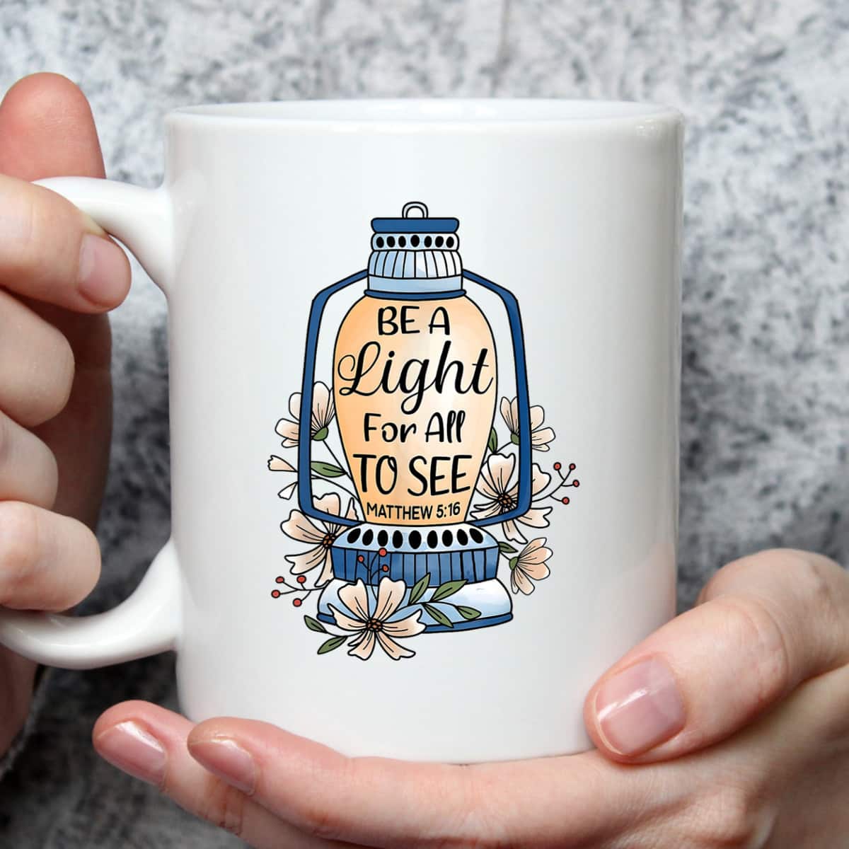 Christian T-Shirt Be A Light For All To See Bible Verse Religious Gift Christian T-Shirt Be A Light For All To See Bible Verse Religious Gift