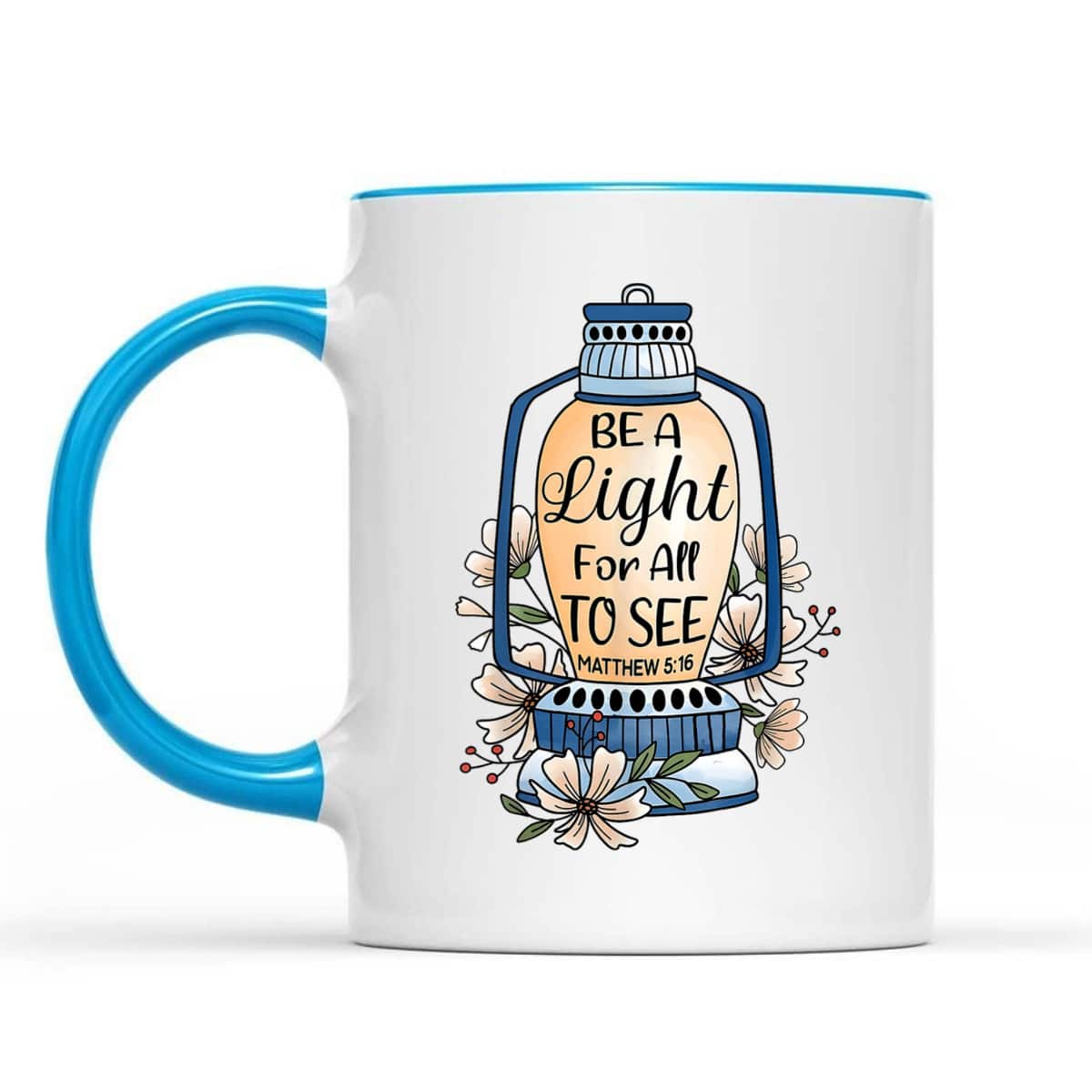 Christian T-Shirt Be A Light For All To See Bible Verse Religious Gift Christian T-Shirt Be A Light For All To See Bible Verse Religious Gift