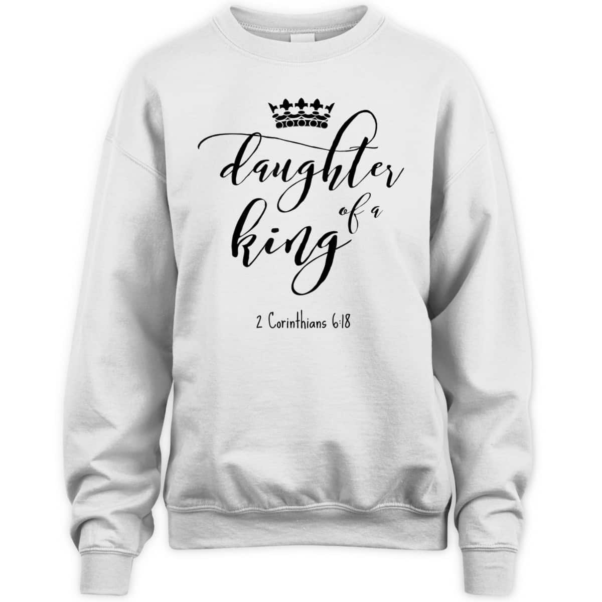 Christian Daughter Of A King Jesus Child God Bible Verse Quote T-Shirt