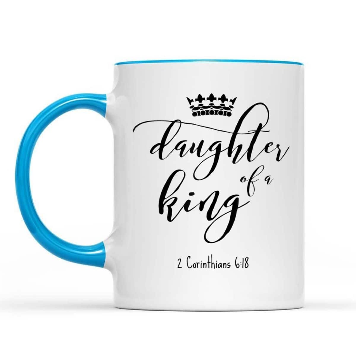 Christian Daughter Of A King Jesus Child God Bible Verse Quote T-Shirt