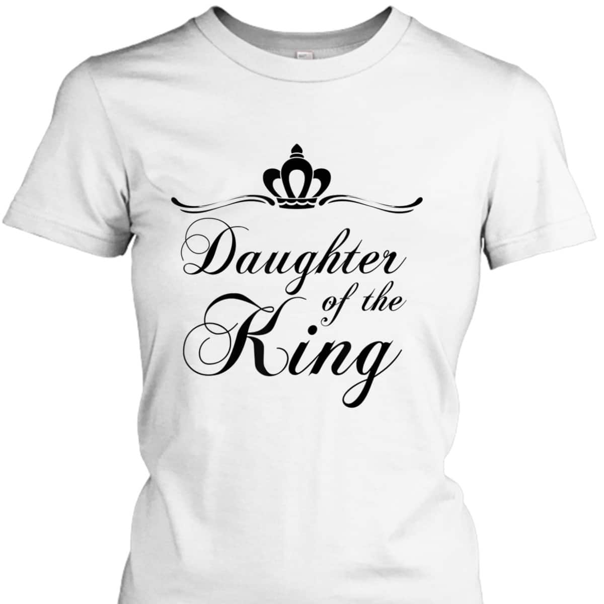 Daughter Of The King Vintage Crown Christian T-Shirt