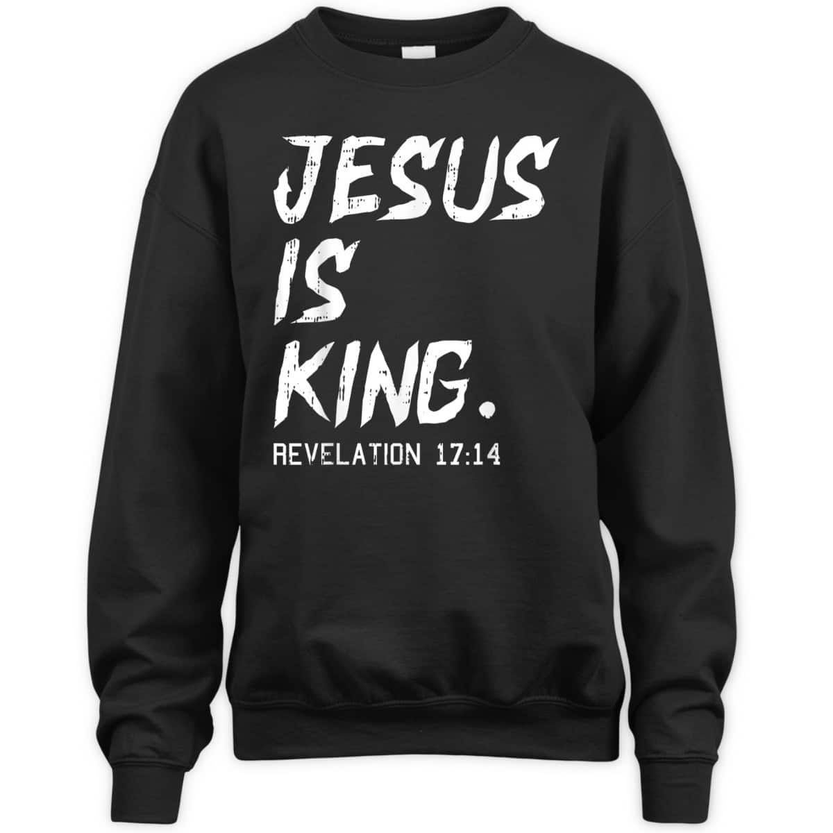 Jesus Is King Bible Verse T-Shirt Revelation 17:14 Revelation Bible Religious Christian Jesus Is King Bible Verse T-Shirt Revelation 17:14 Revelation Bible Religious Christian