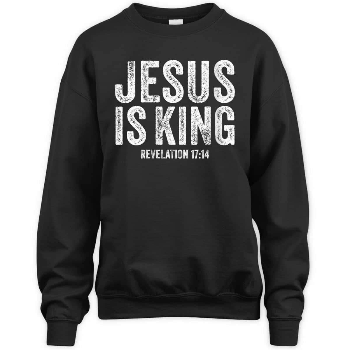 Jesus Is King Revelation 17:14 Bible Scripture Christian Vintage T-Shirt Jesus Is King Revelation 17:14 Bible Scripture Christian Vintage T-Shirt