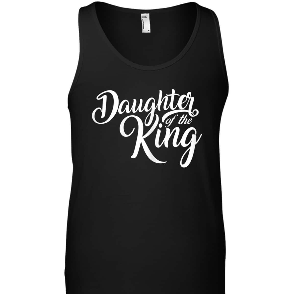 Daughter Of The King T-Shirt Vintage Christian Faith Religious Gift