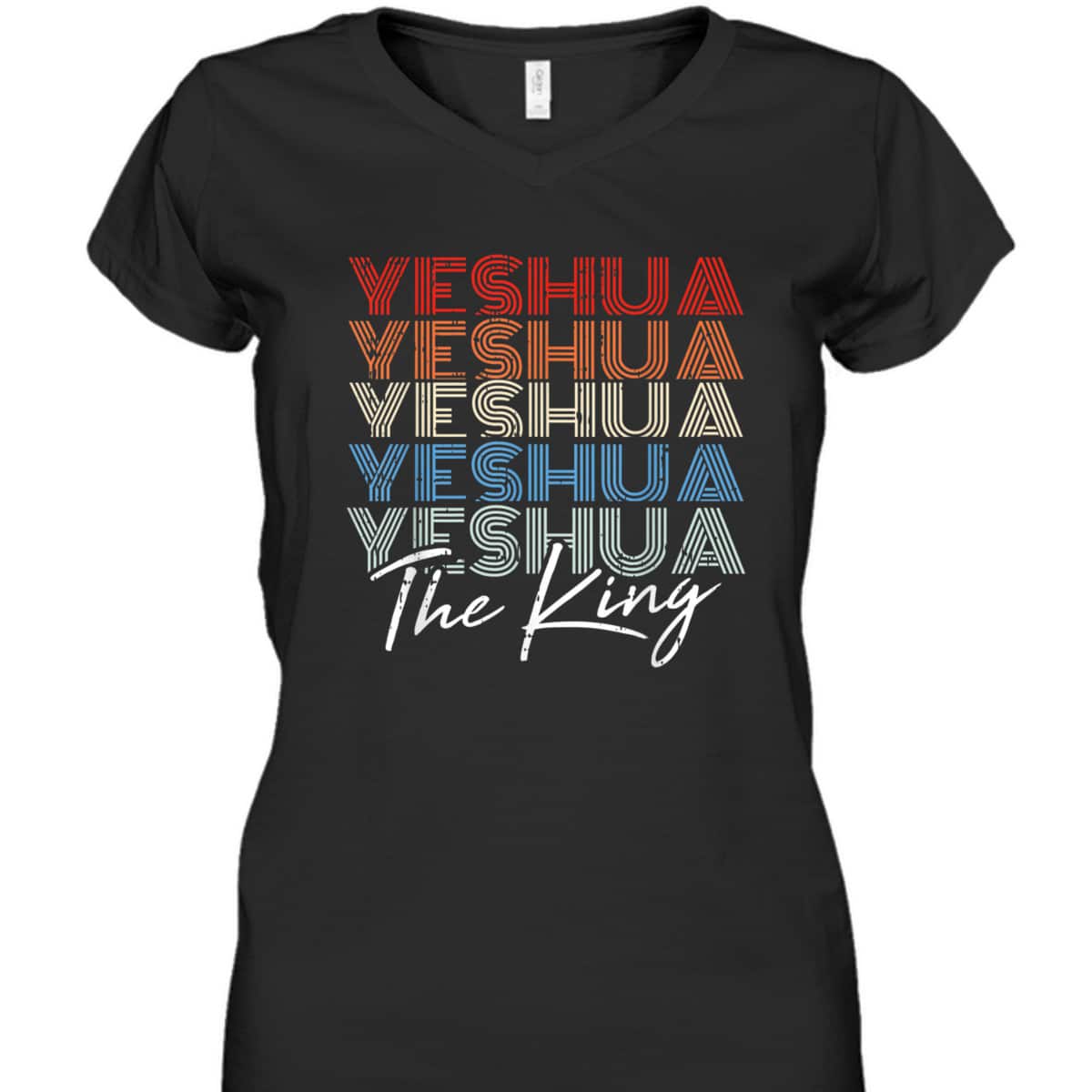Yeshua The King Jesus Religious Christian T-Shirt Yeshua The King Jesus Religious Christian T-Shirt