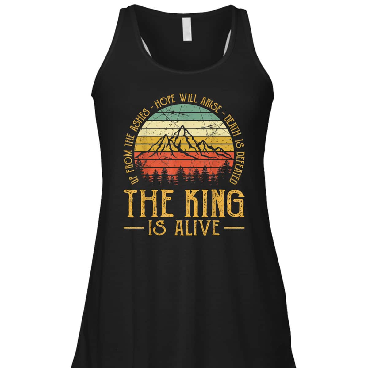 Up From The Ashes Hope Will Arise Christian Faith T-Shirt The King Is Alive Up From The Ashes Hope Will Arise Christian Faith T-Shirt The King Is Alive