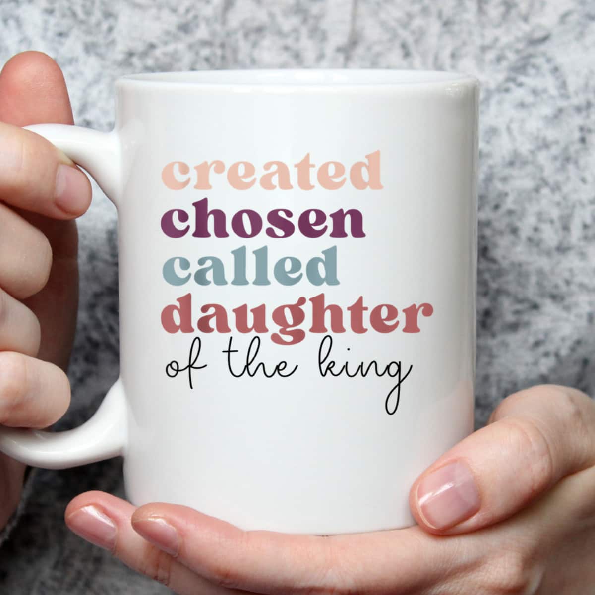 Created Chosen Called Daughter Of The King Bible Verse Christian Religious T-Shirt Created Chosen Called Daughter Of The King Bible Verse Christian Religious T-Shirt