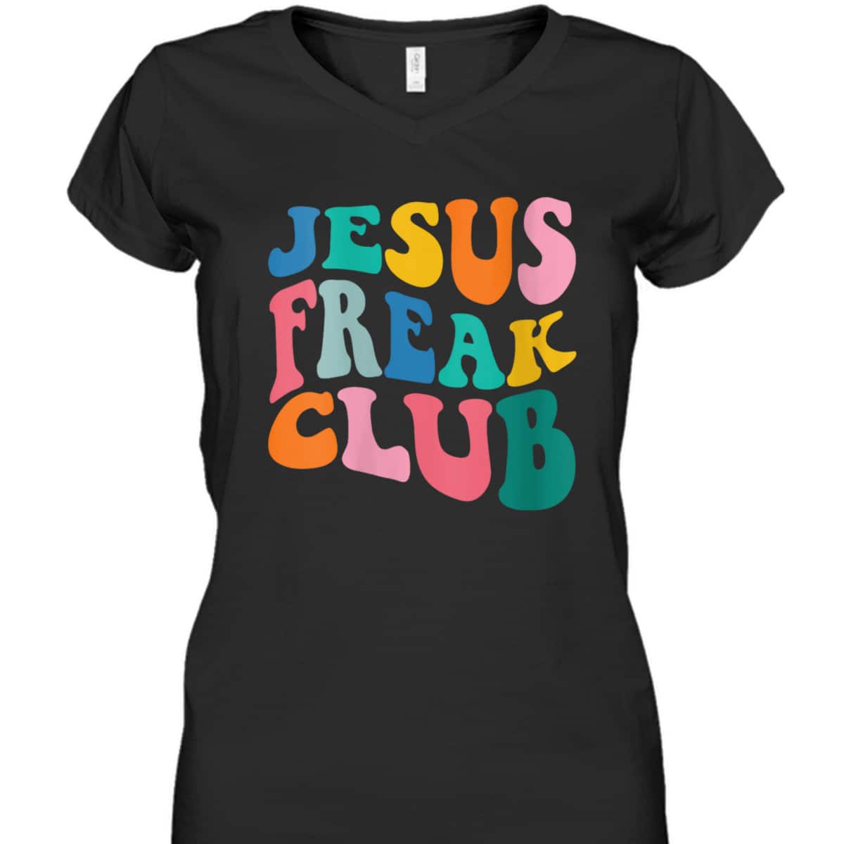 Jesus Freak Club T-Shirt Funny Christian Religious Gift