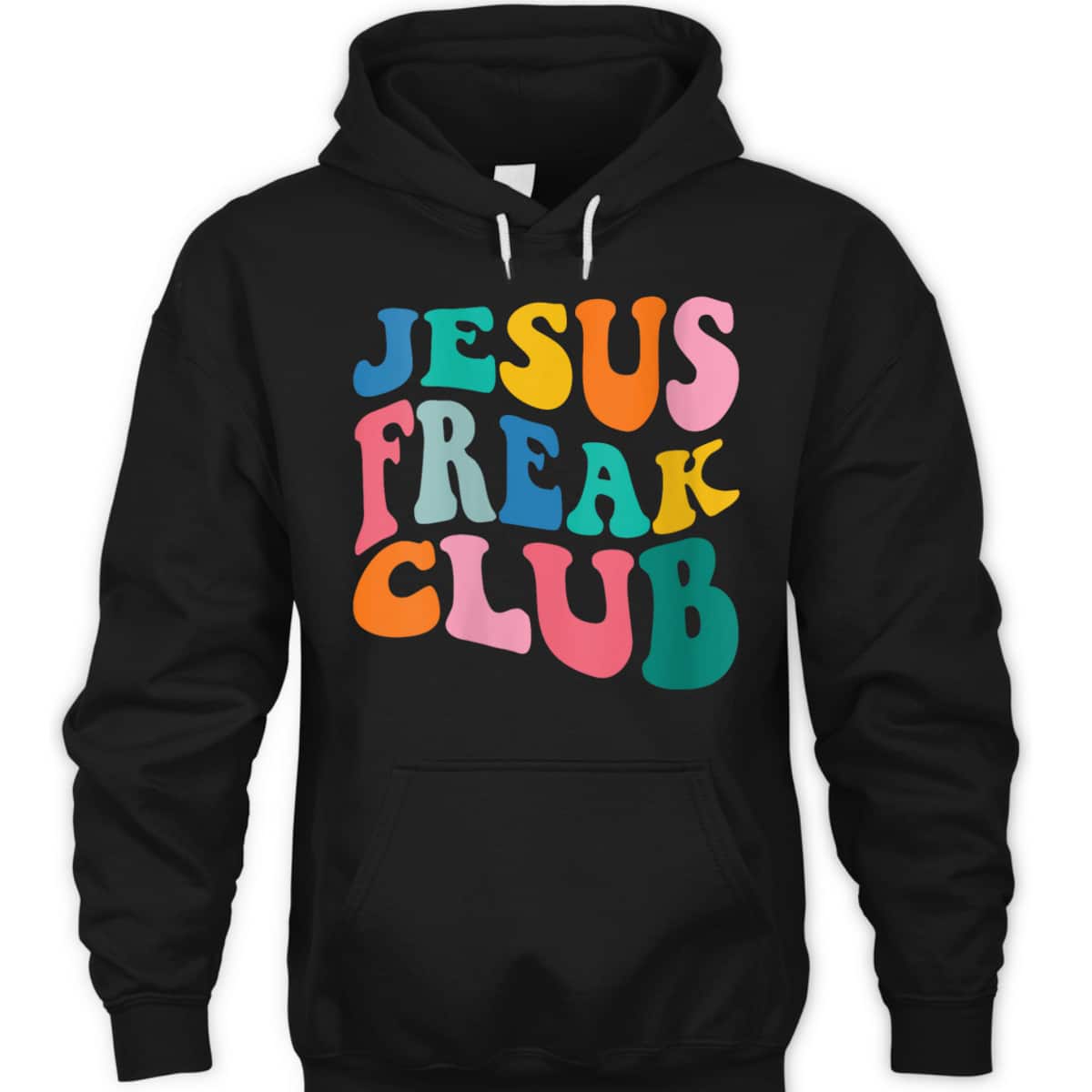 Jesus Freak Club T-Shirt Funny Christian Religious Gift