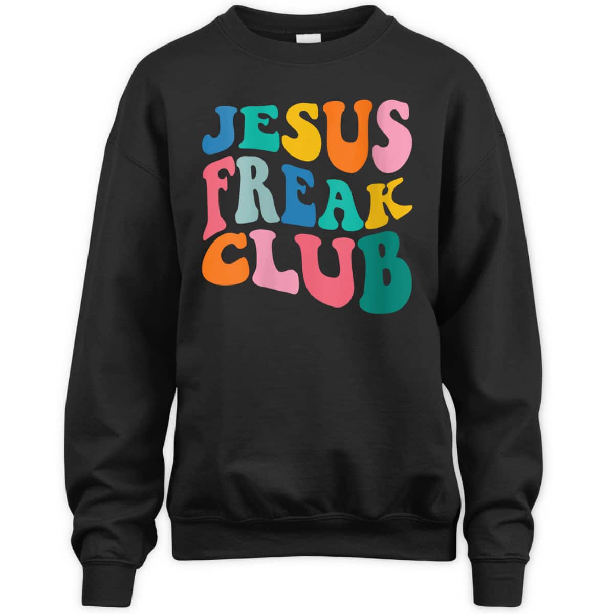 Jesus Freak Club T-Shirt Funny Christian Religious Gift