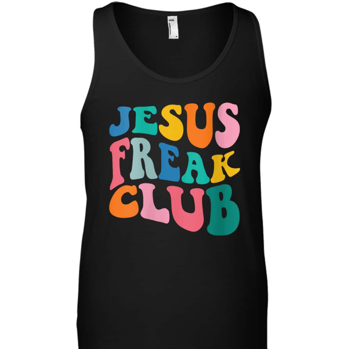 Jesus Freak Club T-Shirt Funny Christian Religious Gift