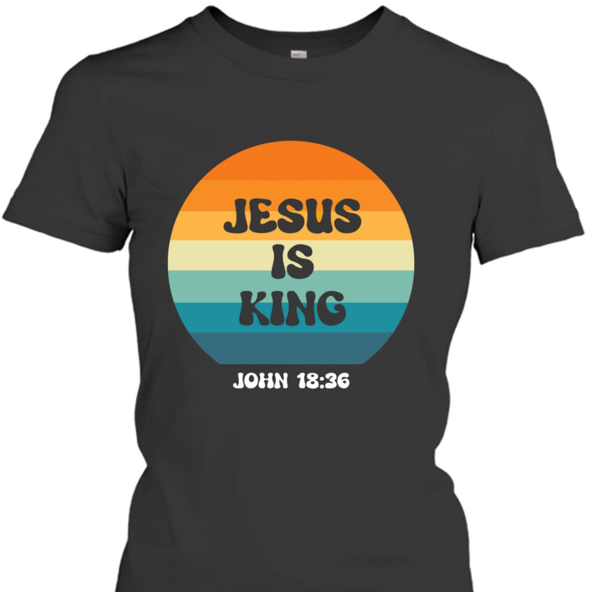 Jesus Is King Christians T-Shirt John 18:36 The Son Of God Jesus Is King Christians T-Shirt John 18:36 The Son Of God