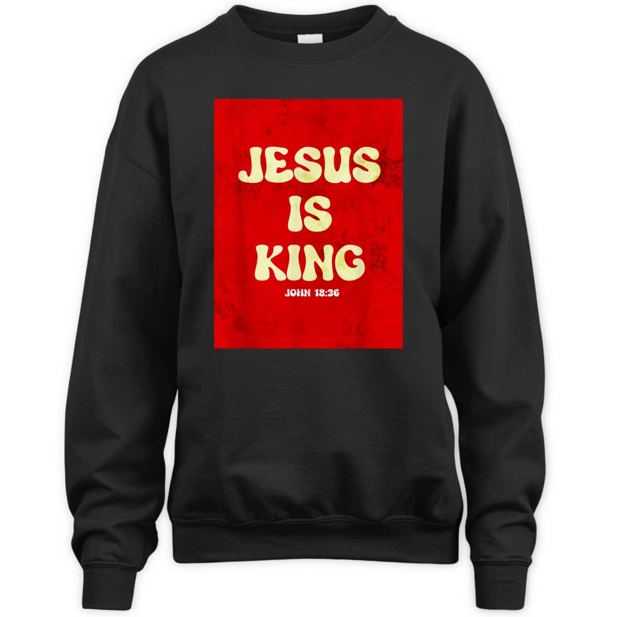 Jesus Is King T-Shirt Bible Verse John 18:36 Christian Gift Jesus Is King T-Shirt Bible Verse John 18:36 Christian Gift