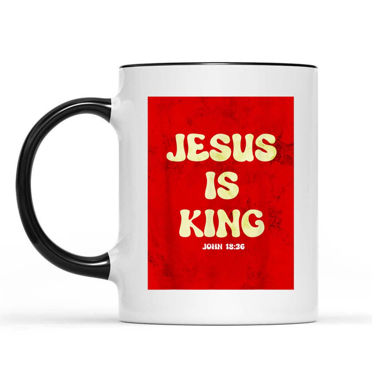 Jesus Is King T-Shirt Bible Verse John 18:36 Christian Gift Jesus Is King T-Shirt Bible Verse John 18:36 Christian Gift