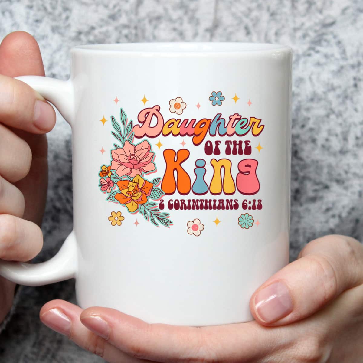 Daughter Of King 2 Corinthians 6:18 Bible Verse Christian Religious T-Shirt