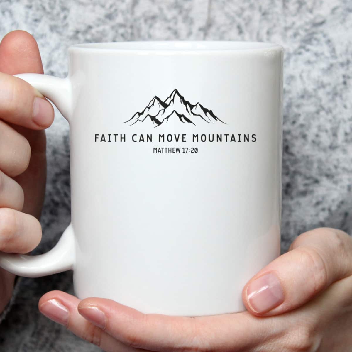 Vintage Faith Can Move Mountains Christian Religious T-Shirt Vintage Faith Can Move Mountains Christian Religious T-Shirt