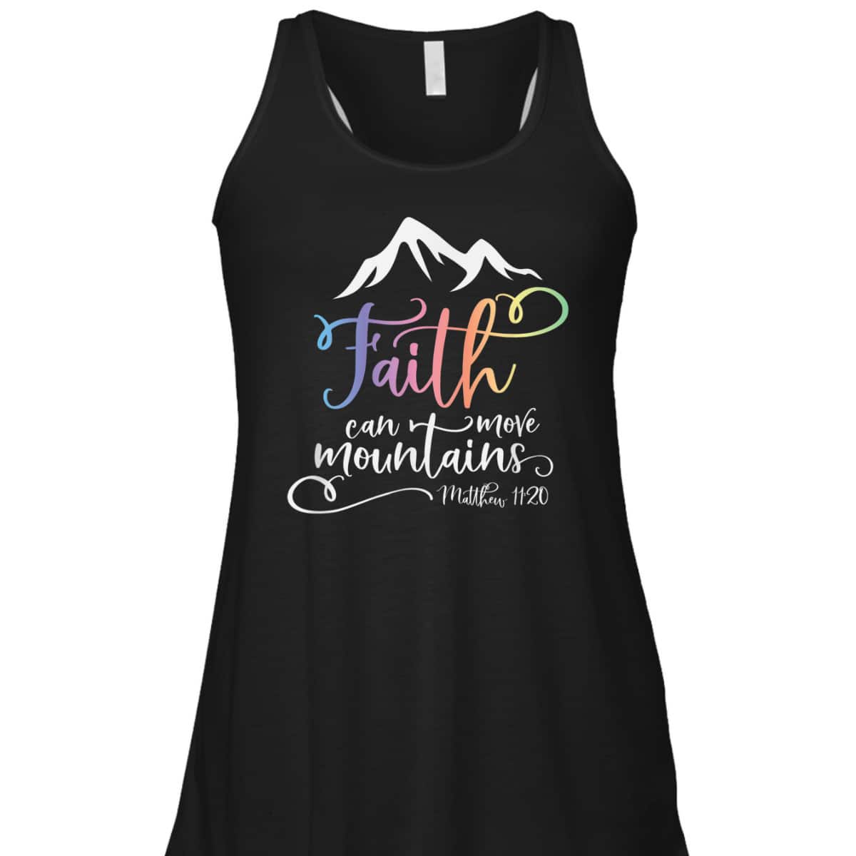 Bible Verse T-Shirt Matthew 1120 Faith Can Move Mountains Bible Verse T-Shirt Matthew 1120 Faith Can Move Mountains