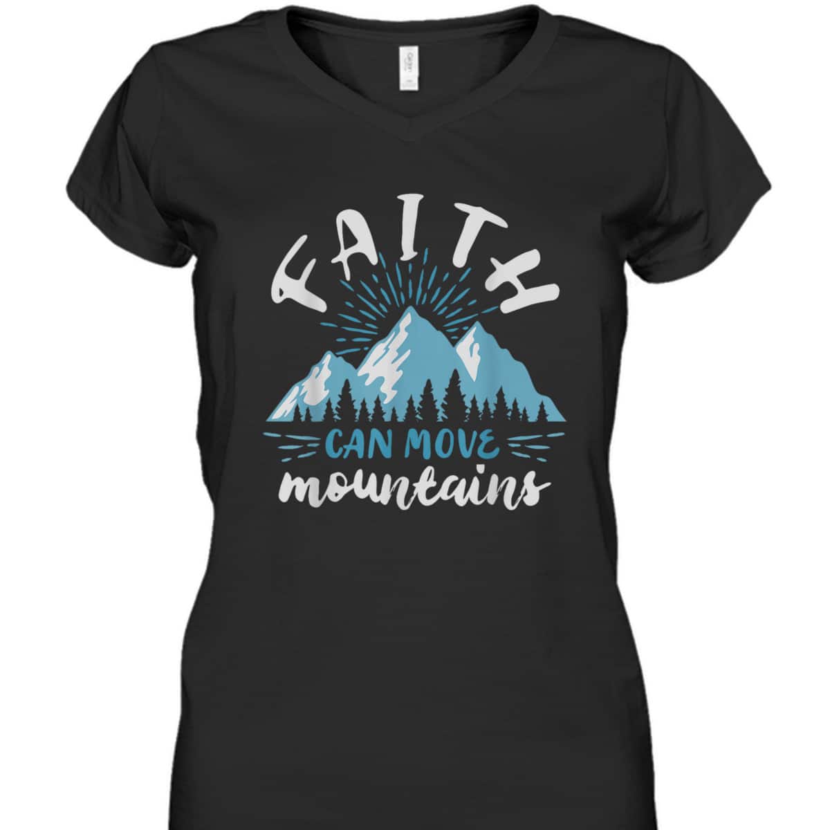 Bible Verse Faith Can Move Mountains Best Gift For Believers T-Shirt Bible Verse Faith Can Move Mountains Best Gift For Believers T-Shirt