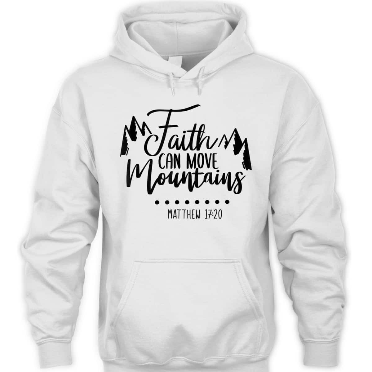 Faith Can Move Mountains Vintage T-Shirt Matthew 1720 Bible Verse Quote Faith Can Move Mountains Vintage T-Shirt Matthew 1720 Bible Verse Quote