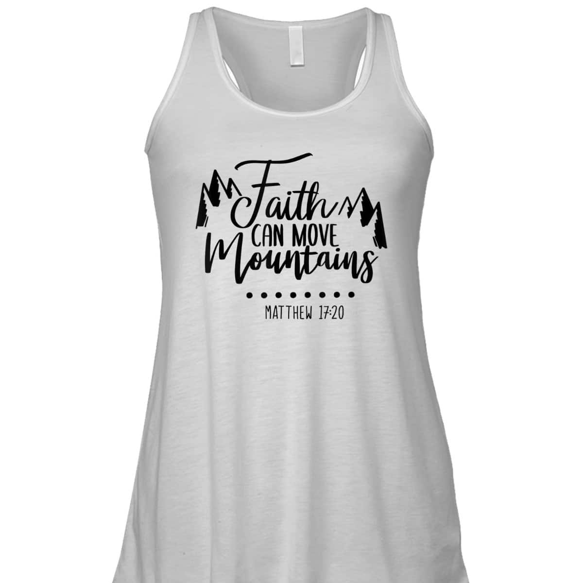 Faith Can Move Mountains Vintage T-Shirt Matthew 1720 Bible Verse Quote Faith Can Move Mountains Vintage T-Shirt Matthew 1720 Bible Verse Quote