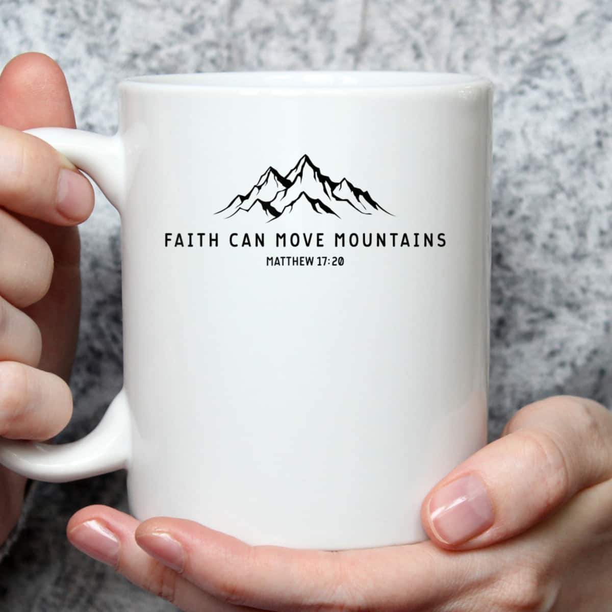 Faith Can Move Mountains Perfect Christian Faith T-Shirt For Believers Faith Can Move Mountains Perfect Christian Faith T-Shirt For Believers