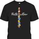 Prayer Bible Verse Religious Jesus Faith Over Fear T-Shirt Prayer Bible Verse Religious Jesus Faith Over Fear T-Shirt
