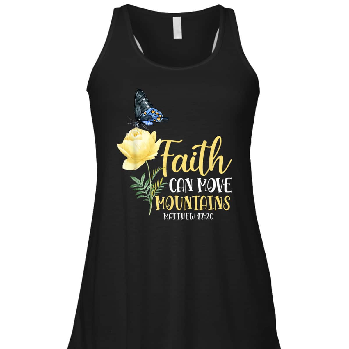 Christian Bible Verse Butterfly Rose Flower Matthew 1720 Faith Can Move Mountains T-Shirt Christian Bible Verse Butterfly Rose Flower Matthew 1720 Faith Can Move Mountains T-Shirt